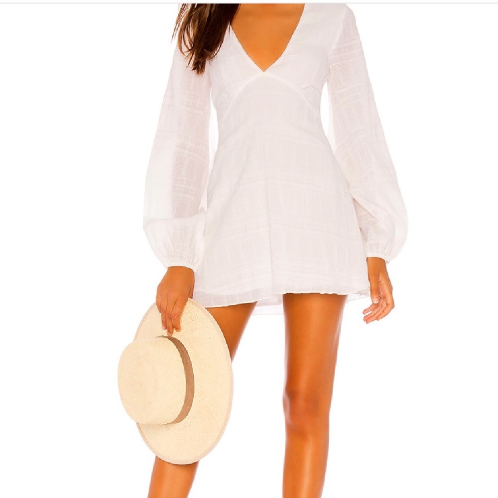 EUC Sundress Revolve Tularosa White Ryland Dress XS